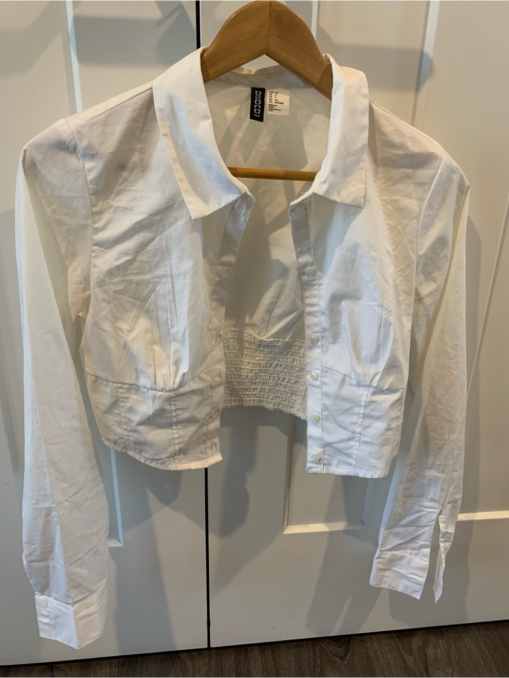 H&M divided blouse